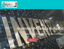 Tablet Screenshot of inventormiranda.com